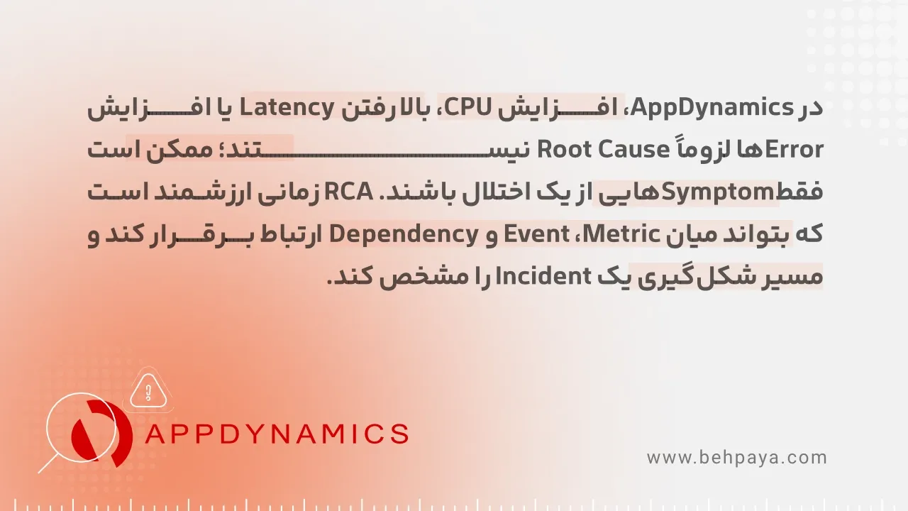 مشکلات ارتباطی AppDynamics