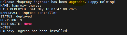 How to Enable HAProxy Monitoring in HAProxy Ingress Controller (Step-by-Step Guide)