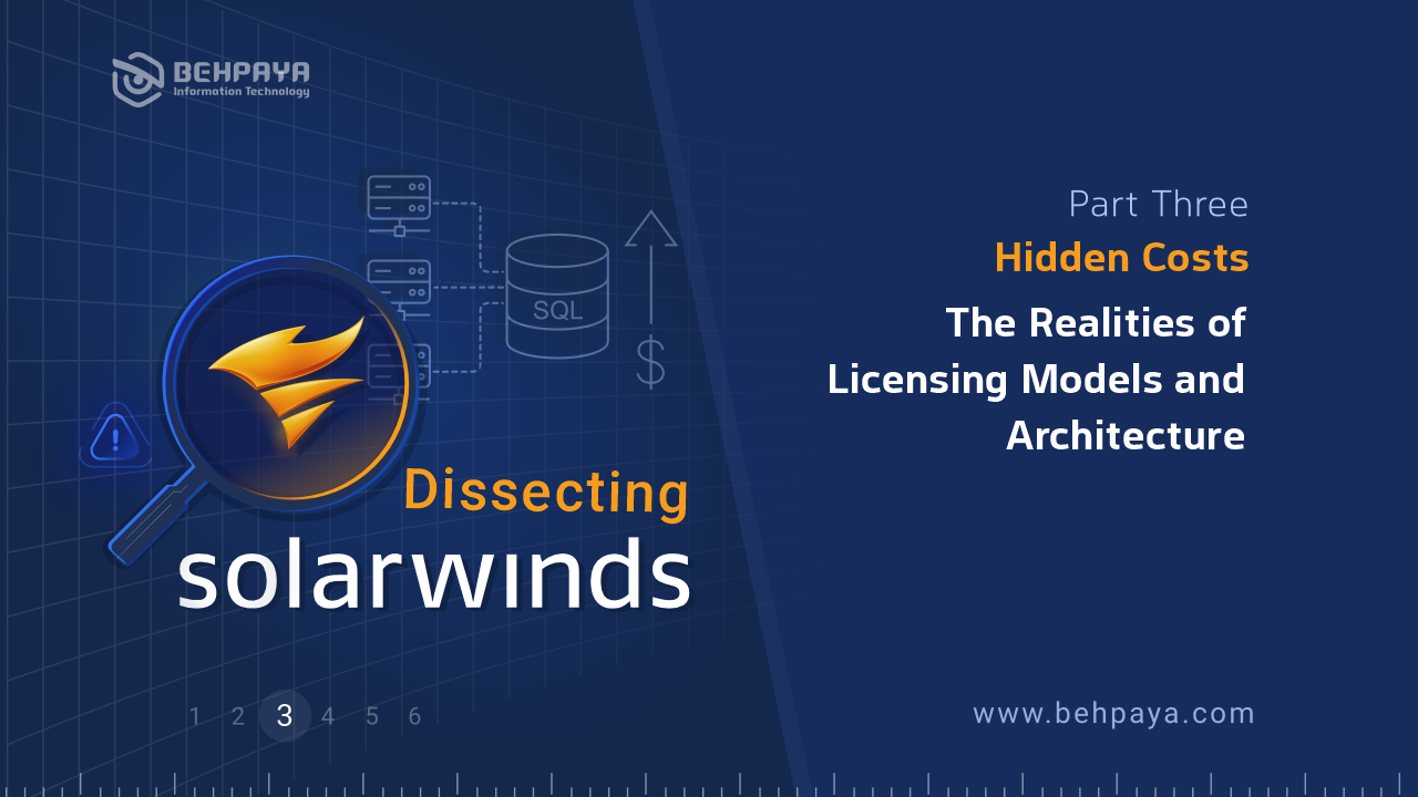 Dissecting SolarWinds (Part Three): Hidden Costs: The Realities of Licensing Models and Architecture
