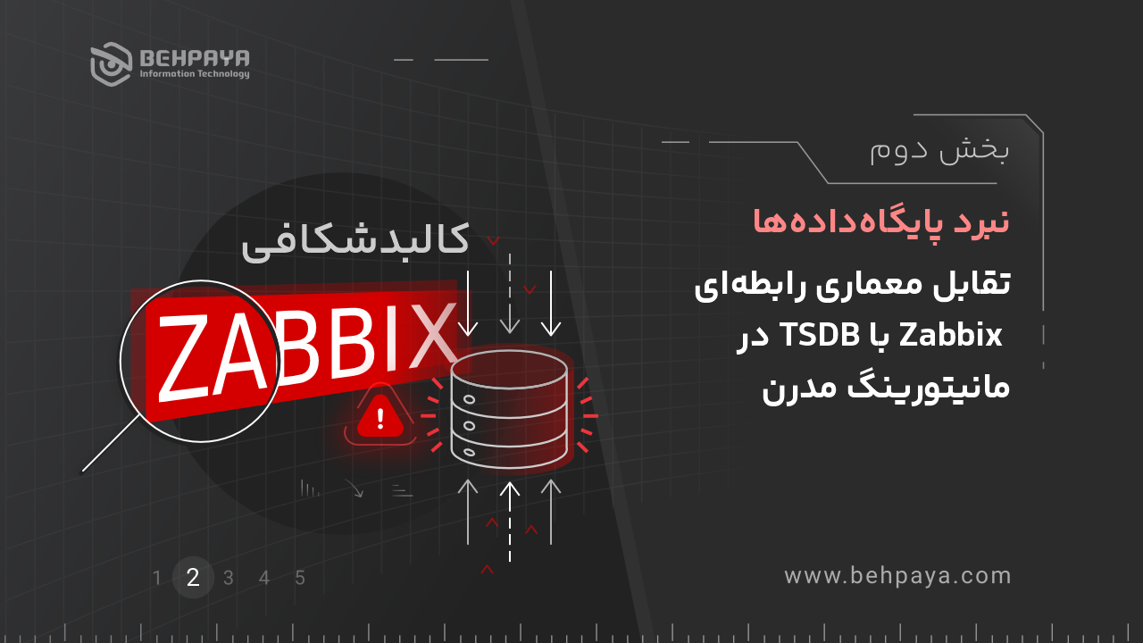 کالبدشکافی Zabbix (بخش دوم): نبرد پایگاه‌داده‌ها؛ تقابل معماری رابطه‌ای Zabbix با TSDB در مانیتورینگ مدرن
