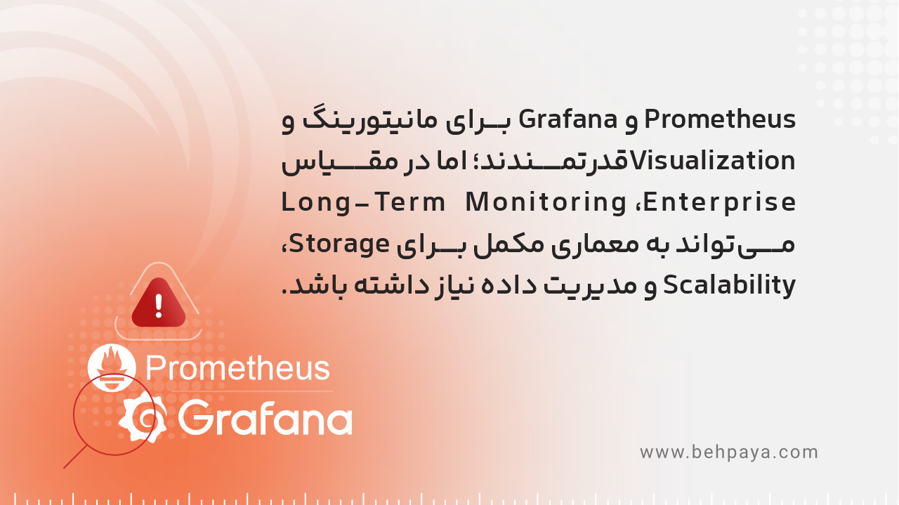 چالش های معماری گرافانا و پرومتئوس