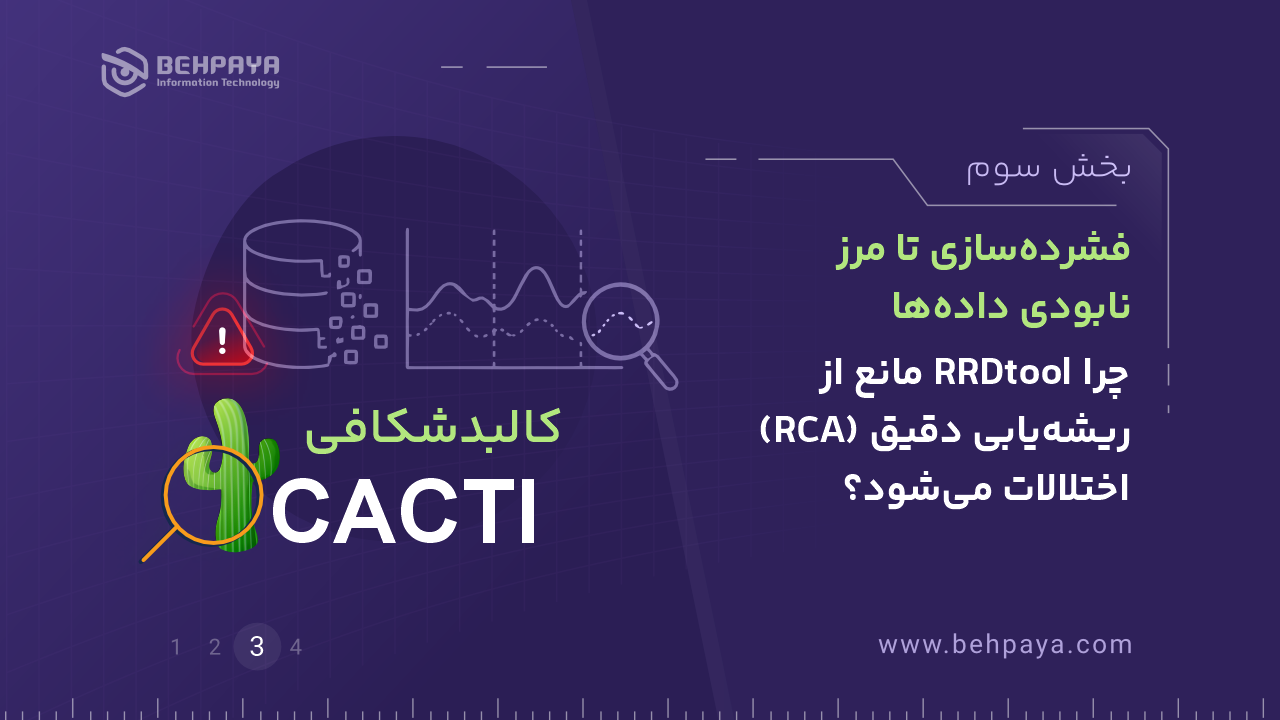 کالبد شکافی Cacti (بخش سوم): فشرده‌سازی تا مرز نابودی داده‌ها؛ چرا RRDtool مانع از ریشه‌یابی دقیق (RCA) اختلالات می‌شود؟