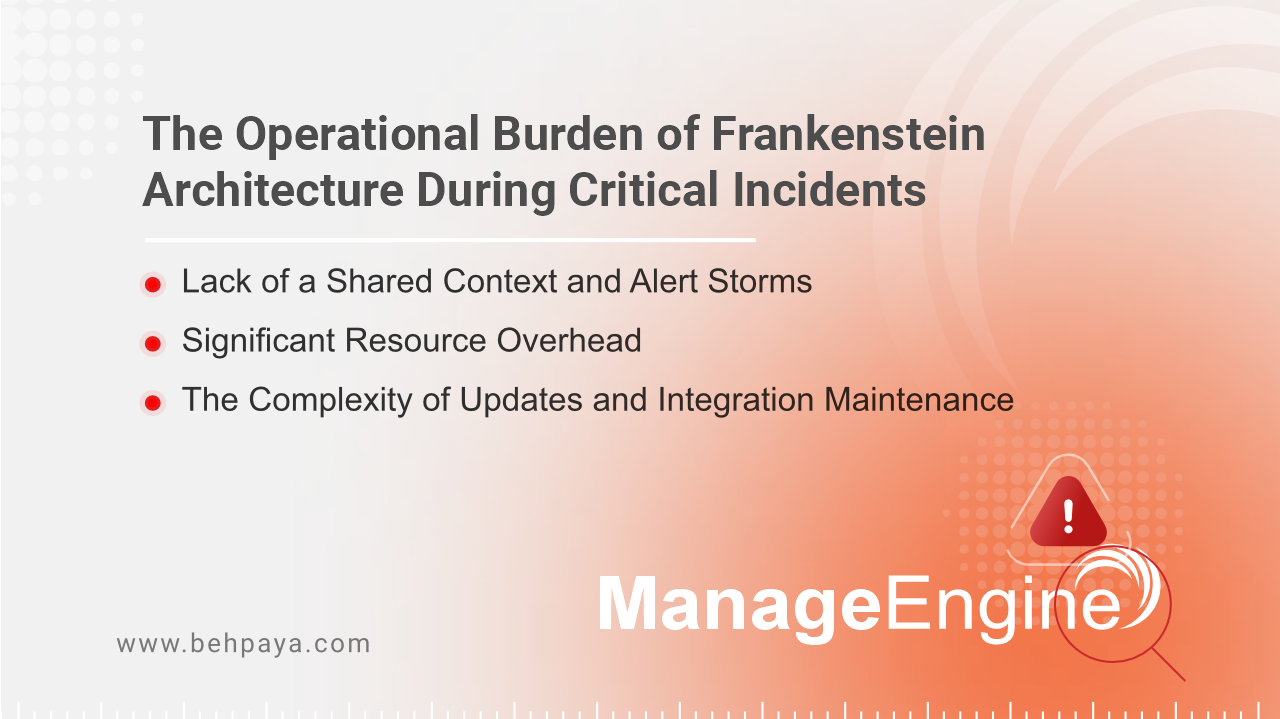 ManageEngine operational challenges
